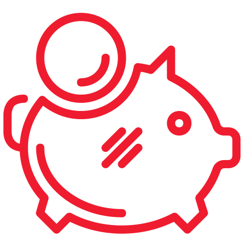 Image of a savings piggy bank